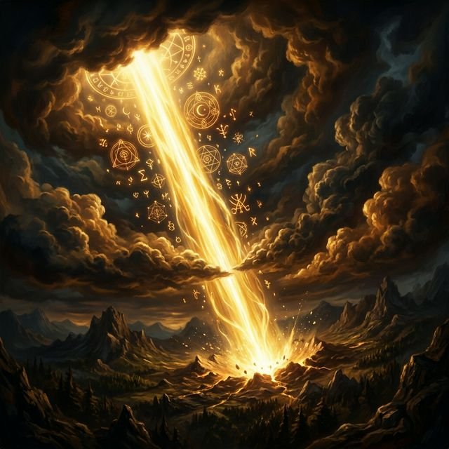 Rayon de pouvoir dans l'obscurité - Rituels de Justice et Vengeance